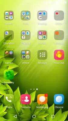 Hola Launcher android App screenshot 0